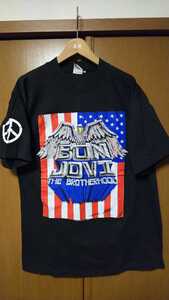 89年 Bon Jovi ツアーＴシャツ　ボンジョヴィ　バンドｔ