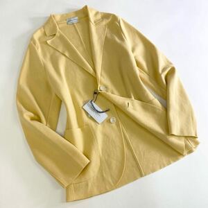 4j17 《未使用保管品》 タグ付 Settefili Cashmere セッテフィーリ カシミア ミラノリブ ニットテーラードジャケット ブレザー イタリア製 