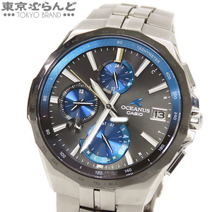 101767477 1円 カシオ CASIO オシアナス マンタ OCW-S5000E-1AJF チタン 腕時計 メンズ ソーラー 電波 Bluetooth 箱 保証書付