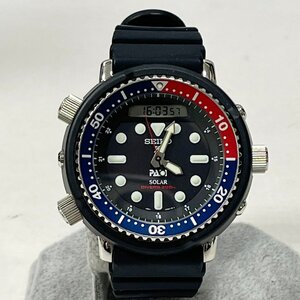 YA1H SEIKO セイコー PROSPEX プロスペックス パディ H851-00A0 ブラック文字盤 ソーラー腕時計