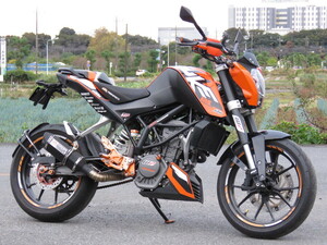 KTM DUKE 125☆デューク125☆綺麗で乗りやすい車両です☆フル改造仕様☆☆！希少！売