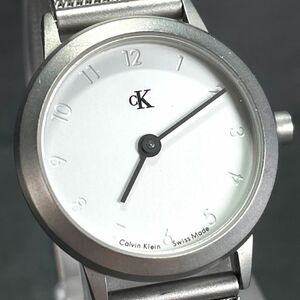 Calvin Klein カルバンクライン K3131 K3132 腕時計 アナログ クオーツ シルバー文字盤 メタルバンド 2針 新品電池交換済み 動作確認済み