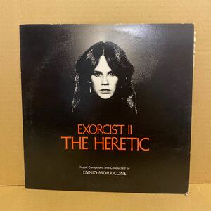 OST EXORCIST II LP ENNIO MORRICONE エクソシスト2 エンニオ・モリコーネ LP P-10324W レコード 中古品