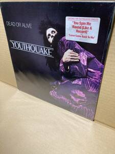 SEALED！US ORG.！新品LP！デッド・オア・アライヴ Dead Or Alive / Youthquake Epic BFE 40119 未開封 米盤 1985 オリジナル盤 NO CUT NM