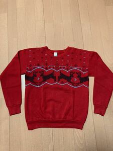 90s Tultex Christmas sweat ビンテージ vintage タルテックス スウェット クリスマス トナカイ champion Hanes トレーナー