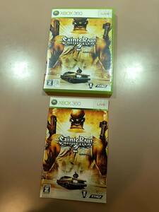 送料無料　Xbox360★セインツロウ２★used☆Saints Row 2☆import Japan