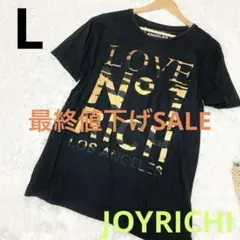 JOYRICHI♡メンズ♡ロゴT♡Tシャツ♡半袖♡夏♡豹柄♡派手♡オシャレ♡L♡