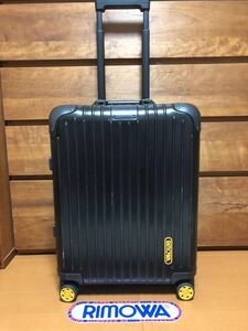 ☆美品☆希少☆RIMOWA リモワ　ステルス　45L 早い者勝ち　廃盤　　イエローカスタム