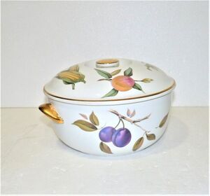 ROYAL WORCESTER（ロイヤル ウースター) EVESHAM：イブシャム　ココット　イングランド製　849556L320Q15D