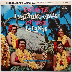 LP WEBLEY EDWARDS HAWAII CALLS ウェブリー・エドワーズとハワイ・コールズ ハワイアン・フェイヴァリット DT 1508 赤盤 ペラジャケ