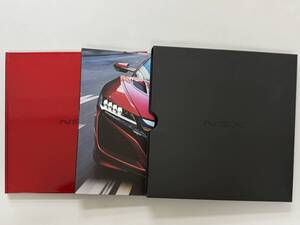 超美品 (未使用品)　NSX カタログ (写真集) DVD付き　車輌購入者限定品　/　HONS-P01