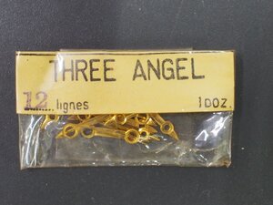 純正対応部品 時計用 THREE ANGEL 汎用 腕時計 時 分 針 ハンズ ライン: 12lignes カラー: ゴールド 種別: ドルフィン