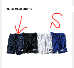 【美中古】NAVY S / 15ss F.C.Real Bristol MESH SHORTS / fcrb F.C.R.B. ブリストル メッシュ ショーツ パンツ short pant pants soph