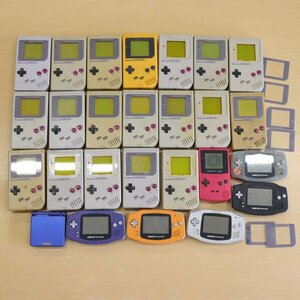 ジャンク ニンテンドーNintendo ゲームボーイ 初代 GAMEBOY カラー アドバンス SP 26台 任天堂 ゲーム機 まとめて 1円