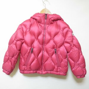 BM02　MONCLER　モンクレール　キッズ　ダウンジャケット　ショッキングピンク　6anni 115cm