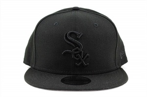 cap-216 NEW ERA 9FIFTY SNAPBACK MLB Chicago White Sox CAP ニューエラ キャップ 帽子 ベースボールキャップ ブラック