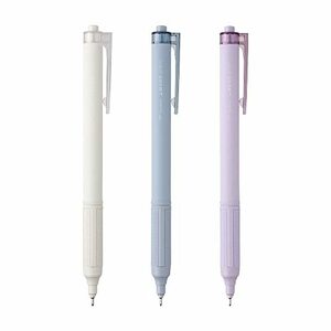 Tombow トンボ鉛筆 油性ボールペン モノグラフライト 0.5mm 黒インク スモーキーカラー軸 アソート3本パック FCF-312X