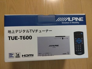 アルパインALPINE 地上デジタルチューナー TUE-T600 HDMI接続 フルセグ/ワンセグ 4×4