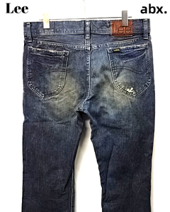 31【Lee x abx. DENIM PANTS 94989 051-235032 INDIGO Lee abx. デニムパンツ コラボ 別注 リー ジーンズ メンズ パンツ インディゴ】