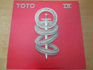 O5-093＜LP/美盤＞TOTO / Ⅳ