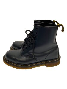 Dr.Martens◆8ホールレースアップブーツ/UK6/BLK/レザー