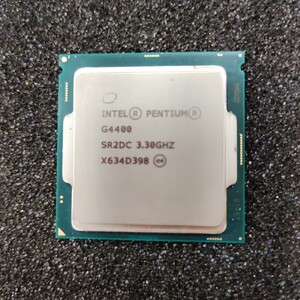 インテル Pentium g4400 プロセッサー 起動確認済み。