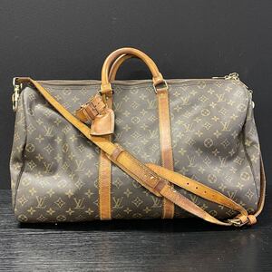 【1U24】1円スタート LOUIS VUITTON / ルイヴィトン VI862 モノグラム キーポル バンドリエール 50 ボストンバッグ 旅行鞄 ハンドバッグ