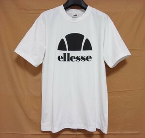 新品★ellesse エレッセ★UV加工★Tシャツ★Lサイズ★半袖★機能素材★速乾★ホワイト