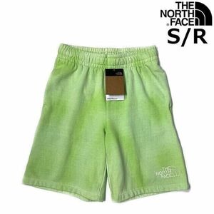 1円～!売切!【正規新品】THE NORTH FACE◆DYE SHORTS ショートパンツ スウェット US限定 スポーツ 登山(S/R)緑 タイダイ柄 190110-5-c