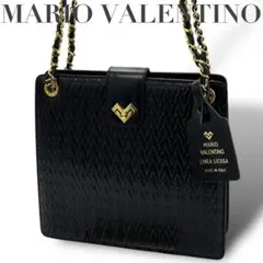 ✨極美品 MARIO VALENTINO マリオヴァレンティーノ　ブラック　黒