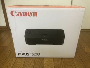 インク欠品 在庫処分 送料無料 CANON プリンター PIXUS TS203ブラック 北海道、沖縄、離島は別料金