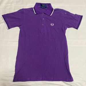 k45 FRED PERRY ポロシャツ サイズS表記 日本製