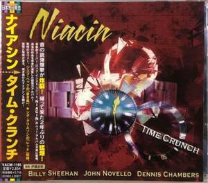 国内盤！Niacin ナイアシン / Time Crunch / タイム・クランチ / Billy Sheehan / MR.BIG