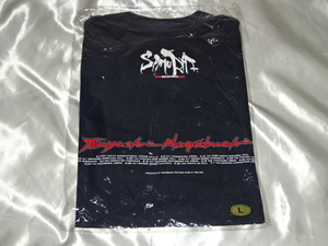 送料185円・R178■ 長渕剛　未開封　1999年　SAMURAI　Tシャツ　Lサイズ　紺色