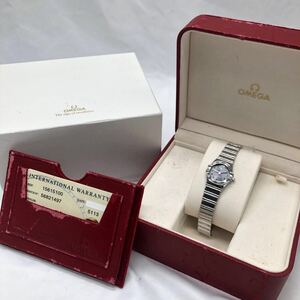 OMEGA オメガ 腕時計 コンステレーション ミニ マイチョイス 1561 51 不動 中古 レディース グレー文字盤 KN-39KM