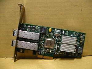 ▽ATTO FC-42ES 4Gbps ファイバーチャネル HBA Dual PCI-EX 中古 Finisar FTLF8524P2BNL