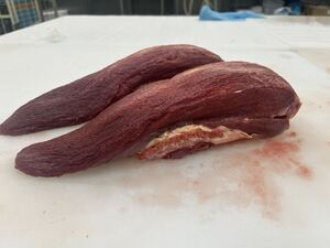 穀物肥育　黒毛牛　牛タン　2本 冷凍にて発送します　特選牛タン　ムキタン　日本食肉流通センター直送