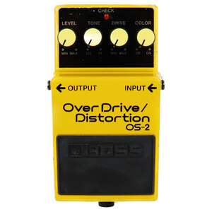 【中古】オーバードライブ ディストーション エフェクター BOSS OS-2 OverDrive Distortion ギターエフェクター