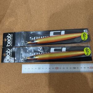 J-575 新品未使用 beat ビート スクエマ SL セミロング 170g 2本セット　ヒラマサ ジグ ジギング 船 オフショア 青物 その他大量出品中！