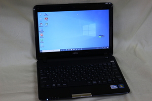 中古ノートパソコン 富士通 FMV LIFEBOOK PH540/1A Windows10 Genuine 2GB 320GB 11.6inchワイド Bluetooth・カメラ内蔵 OS有 代引き可