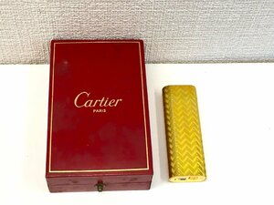 ▲二宮店▲【現状品】U6-54 Cartier カルティエ ガスライター 喫煙具 喫煙グッズ