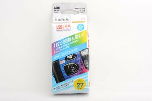 【ジャンク品/未開封品使用期限切れ】FUJIFILM 富士フイルム 55Station 見やすいビッグファインダー フラッシュ付き 27枚撮り