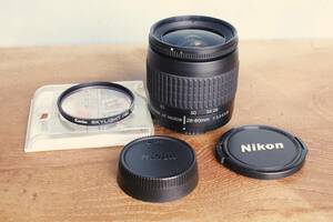 ※外観美品　Nikon　AF　二ッコール　28～80㎜　ｆ3.3～5.6Ｇ　作動良好品　ニコン　送料600円