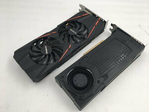 ♪▲【GIGABYTE 他】GeForce GTX 1060 6GB GDDR5 192bit グラフィックボード 部品取り 2点セット まとめ売り 1119 13