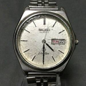 ▲　5/23　259663　SEIKO セイコー　クオーツ 1Ｄ2714　5229-8000　シルバーカラー　メンズ腕時計