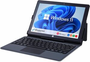 GM-JAPAN ノートパソコン Windows 11 Office搭載 575g 10.1インチ 2in1 タブレット メモリ 