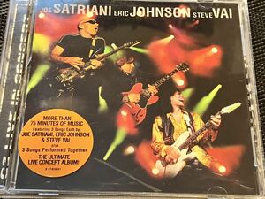 G3 LIVE IN CONCERT / JOE SATRIANI ERIC JOHNSON STEVE VAI ジョー・サトリアーニ エリック・ジョンソン スティーヴ・ヴァイ　輸入盤CD