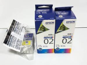 未使用 EPSON エプソン 純正 カラー インクカートリッジ IC5CL02 3点 セット まとめ売り 241218EC1