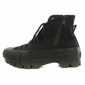 コンバース CONVERSE ALL STAR 100 GORE-TEX CHUNK Z SHIN-HI BLACKMONOCHROME 22.5cm US3.5 黒 ブラック