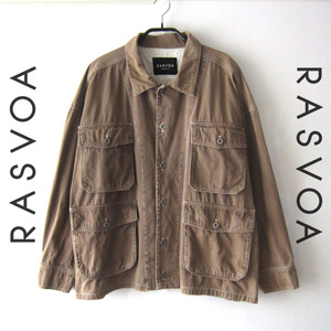 美品　RASBOA／ラスボア★　オフショルダー　コットンカバーオール